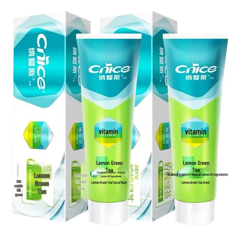

Naias Lemon Green Tea Toothpaste Family Pack