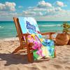 1pc Pistas da Blue Blue’s Clues1 Beach Towel, Comfortable and Thick, and Swimming/Bath/Picnic/Camping Towel, Suitable for Seaside Beaches