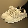 New sports shoes women's platform students versatile white shoes casual big head bread shoes board shoes