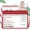 Astaxanthin 6 mg - Gurkemeie, Vitamin, Kraftig Antioksidant, Leddstøtte