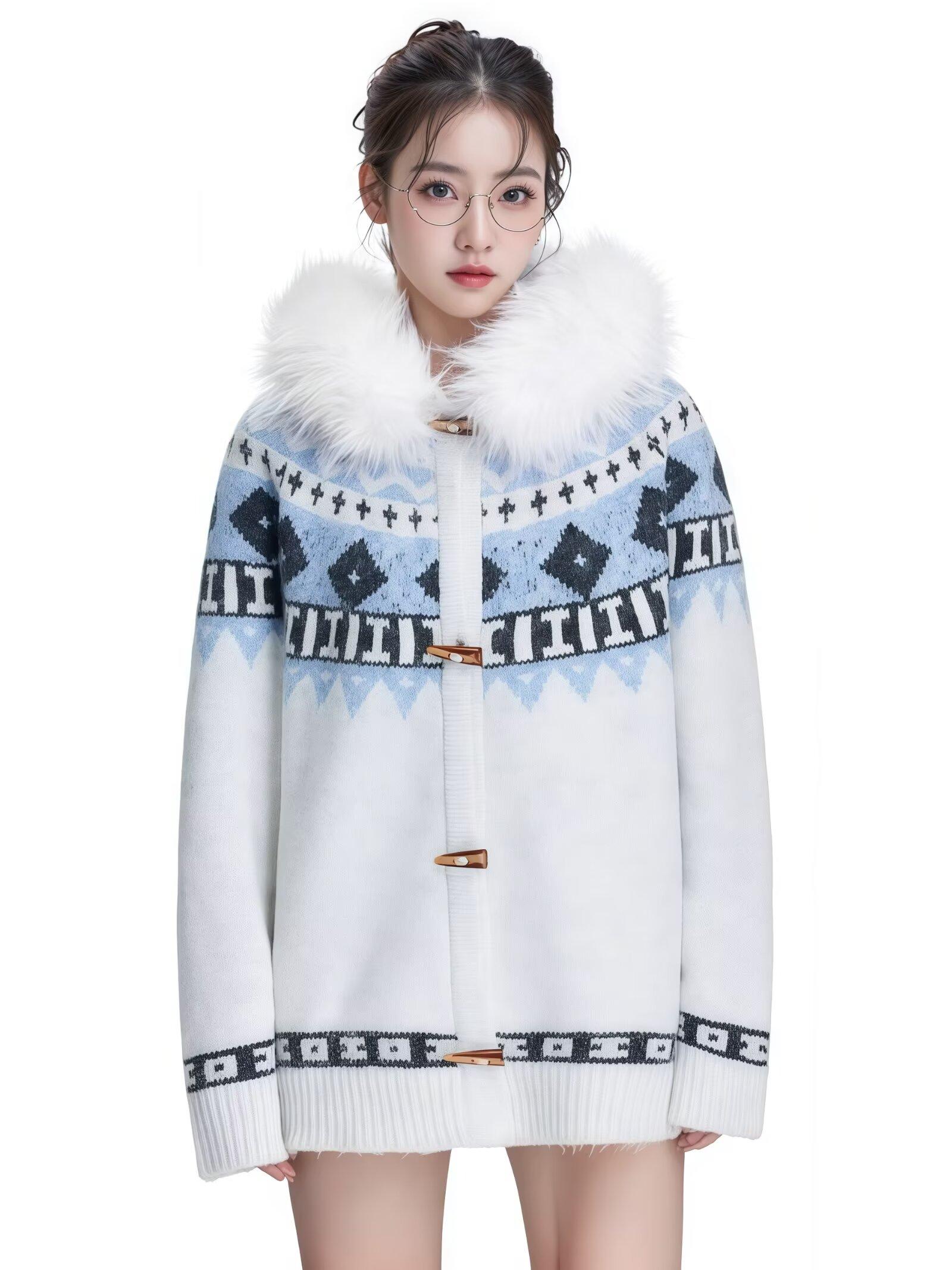 

Autumn and Winter Cardigan Sweater American Retro Casual V-neck Knitted Sweater Men s Solid Color Jacket XXL