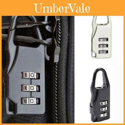 Colorful Mini Zinc Alloy Combination Lock For Suitcase Zippers Modern Style