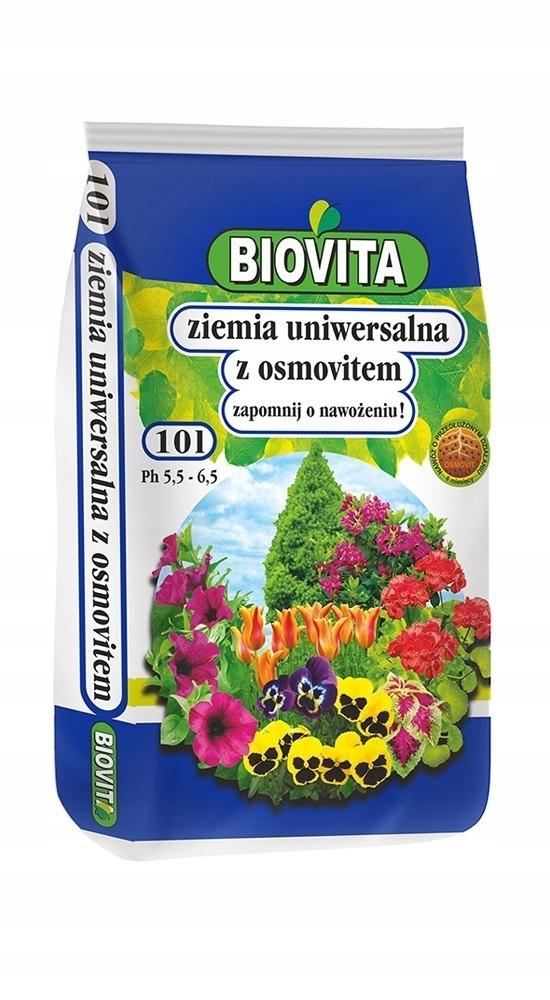 Biovita ziemia uniwersalna z Osmovitem ph 5,5-6,5 10L