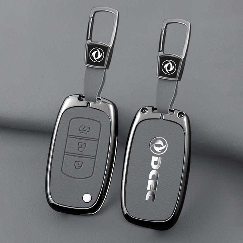 For Dfsk Dongfeng Scenery 580 Dfm Honor 560 500 Car Key Case Zinc Alloy Leather Key Fob Car Smart Remote Key Case New Model