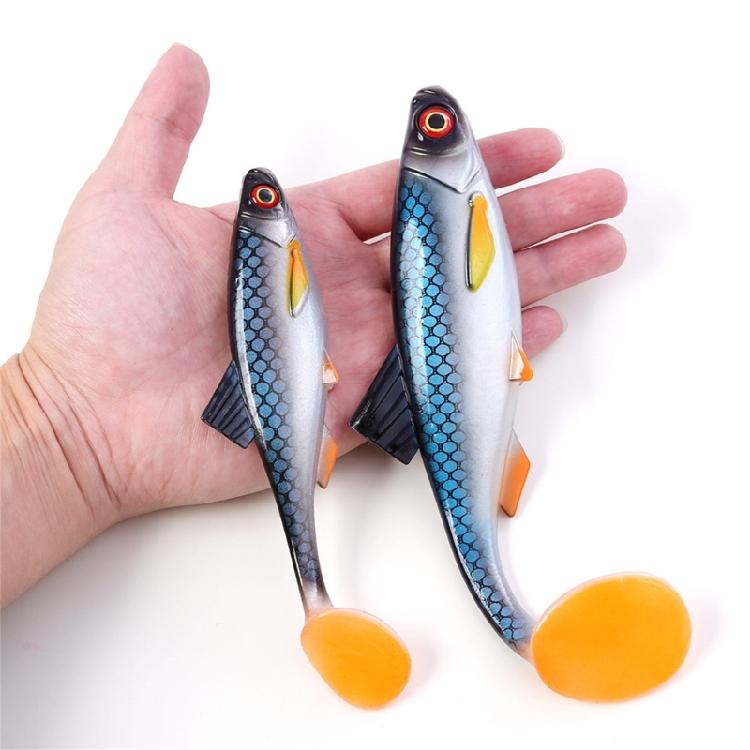 Soft Fishing Lures 2oz 20.3cm Artificial Baits Paddle Tail Swimbaits Fishing Lure for Trout Walleye Swim Baits