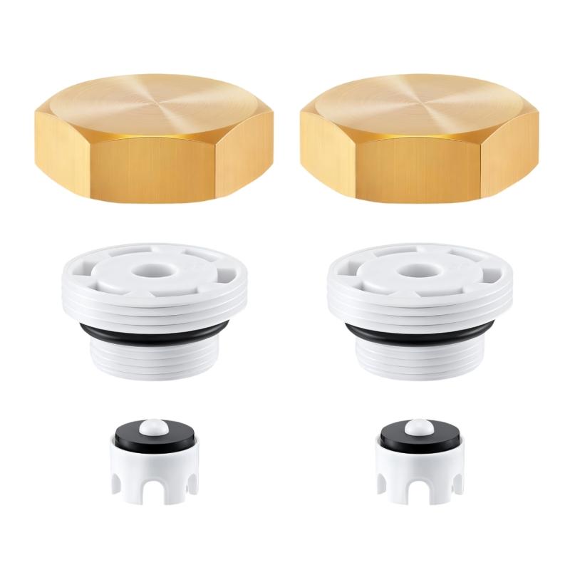 Vacuum Breaker Fix Set Quick Installation Metal Anti Siphon Valves Repair Kit for Homeowners and Plumbers Enduring