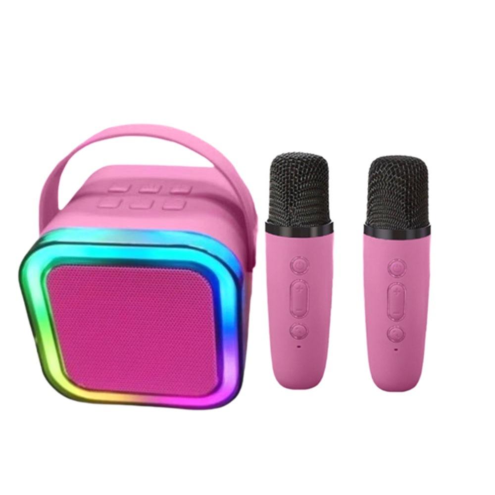 Bluetooth Audio Portable Bluetooth Speaker K12 Karaoke Microphone Mini Karaoke Machine  Home Party