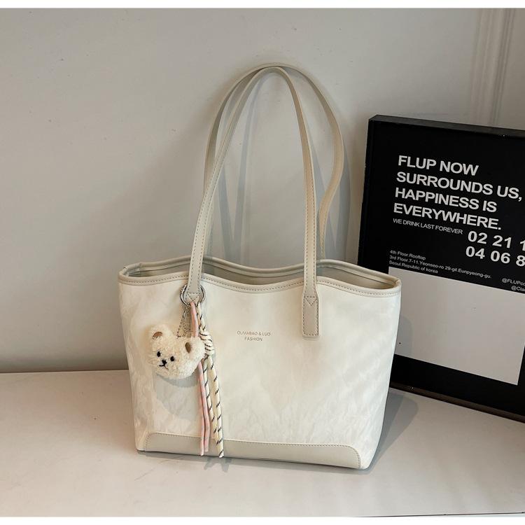 Casual Commuting Large Capacity Bag Women's 2025 New Fashion One-shoulder Underarm Bag Fashion Retro Handbag Tote Bag