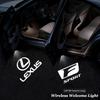 For Lexus LS LC RZ IS350 CT200h GX460 LX570 RX500h NX300 LM ES300 2Pcs Wireless LED Car Door Welcome Logo Projector Accessories