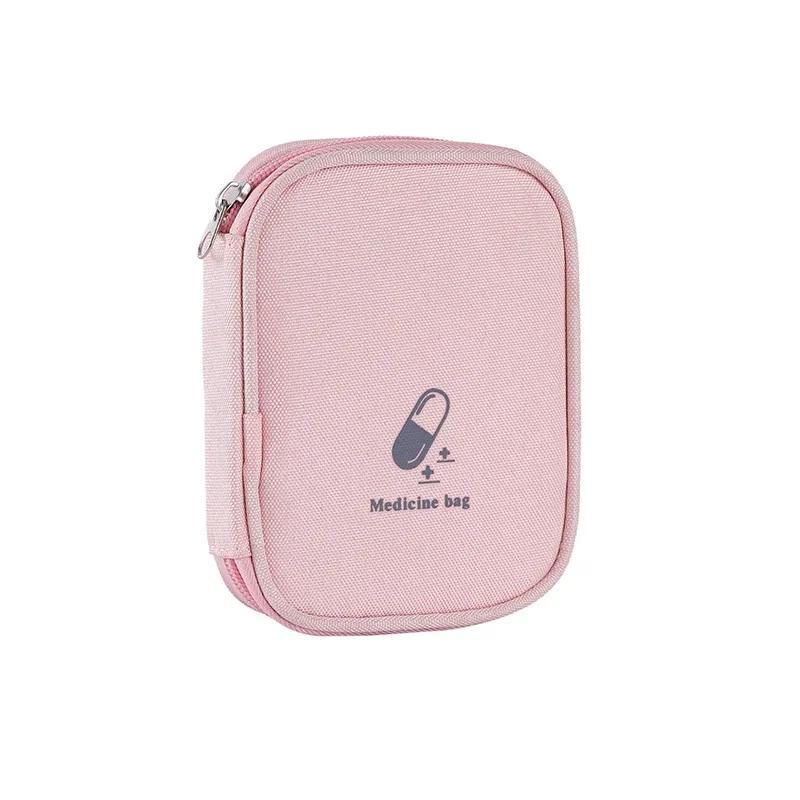 Portable Medicine Bag Mini First Aid Medical Emergency Kits Organizer Case Travel Outdoor Household Medicine Pill Storage Bag