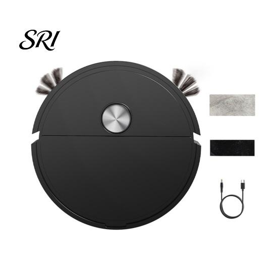 Intelligent Vacuum Cleaner Sweeping Robot One-Button Start Low-Noise Silent Operation Sweeper Mini Slim Body Deep Cleaning for Household One-button