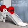 Kids Indoor Sliding Slide Freestanding Folding 2 Stairs Stable Base Climber Play Slide for Toddlers Children Climber Play Slide