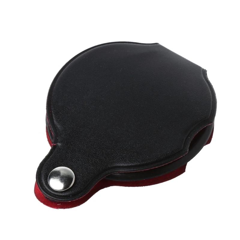 8X 50mm Mini Taschen-Faltlupe für Schmuck Vergrößerungs-Brille Lupe Linse