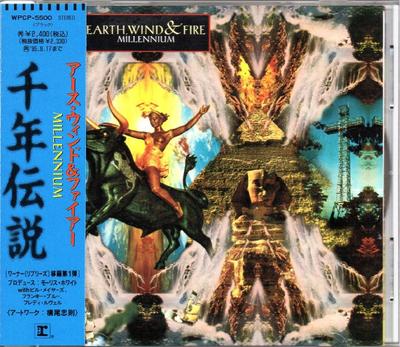 CD EARTH WIND  FIRE  Millennium WPCP5500 REPRISE 1993 Japan Dance  Electronica Used