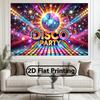 2D Flat Banner -1 Piece Gorgeous Disco Party Background Cloth - Color Photography Background Banner