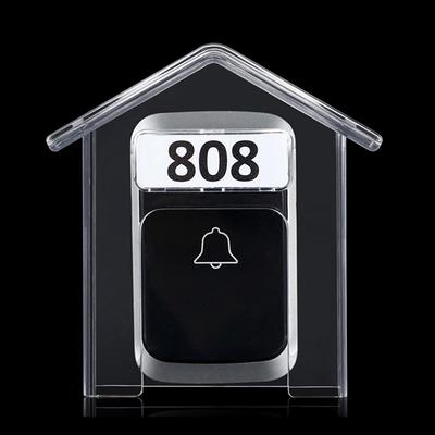 Waterproof Cover For Wireless Doorbell Smart Door Bell Ring Chime Button