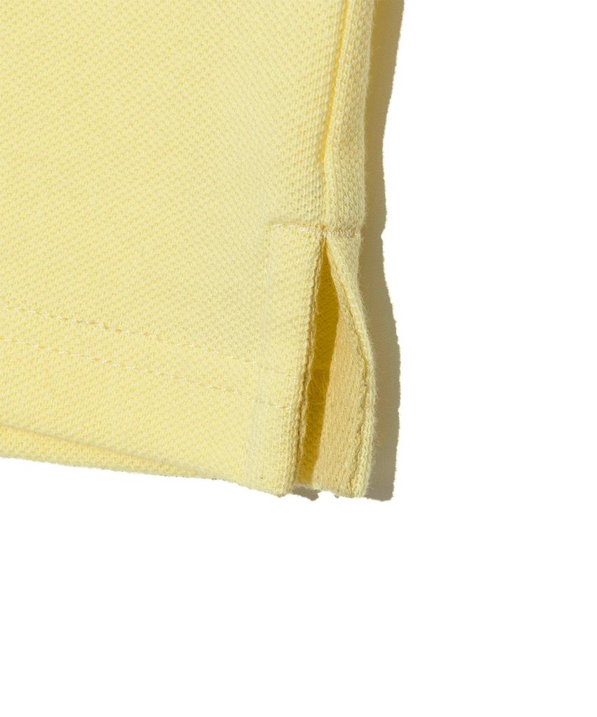 LEE Women'S Pique Collar Crop T-Shirt Yellow