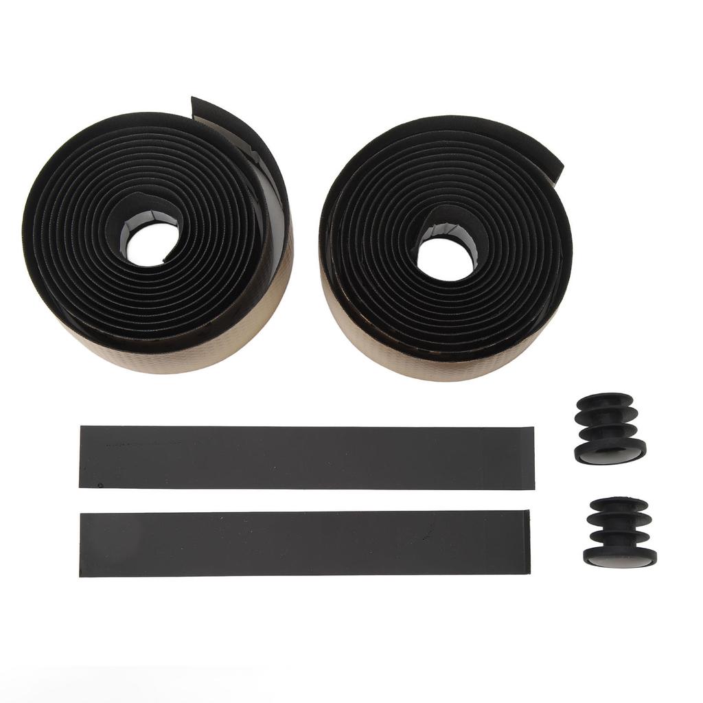 Bike Handlebar Tape Comfortable Grip Anti Slip Road Bicycle Bar Tape for Road Cycling Bicycles Bikes Gold