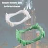 Vampires Dentures Vampires Teeth Glow In the Dark False Teeth Vampires Role Play Props Scary False Teeth for Adult