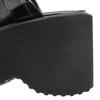 Wedges mules shoes Women high heel pumps Fashion slipper sandals platform casual outdoor comfortable Square toe Summer shoes