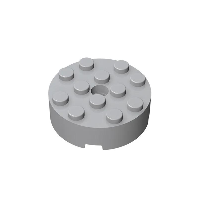 MOC 10PCS Round 87081 4x4 With Hole Bricks Stitching Substitutable Building Block Fascinating Toy Adults Boys Holiday Gift