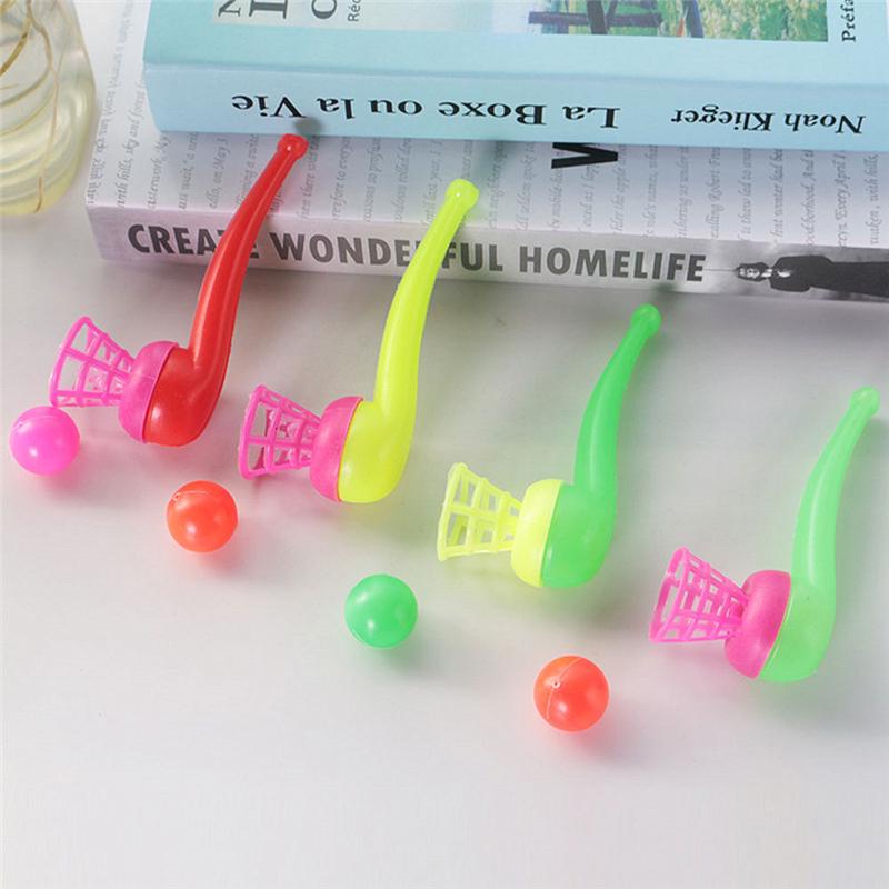 Creative Classic Nostalgic Plastic Suspension Blow Ball Toy