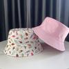 Thin Fisherman Cap Double Sided Outdoor Kid Sun Hat Cute Baby Bucket Hat