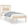 VidaXL Bed Frames Solid Wood 90x190 Cm Single 3104028