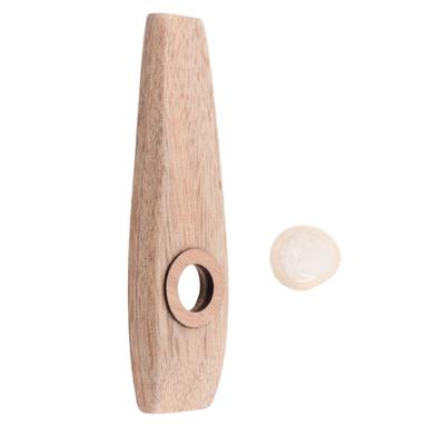 Flaut Kazoo Flaut din lemn de artar Instrument muzical de suflat cu diafragma pentru interpretare