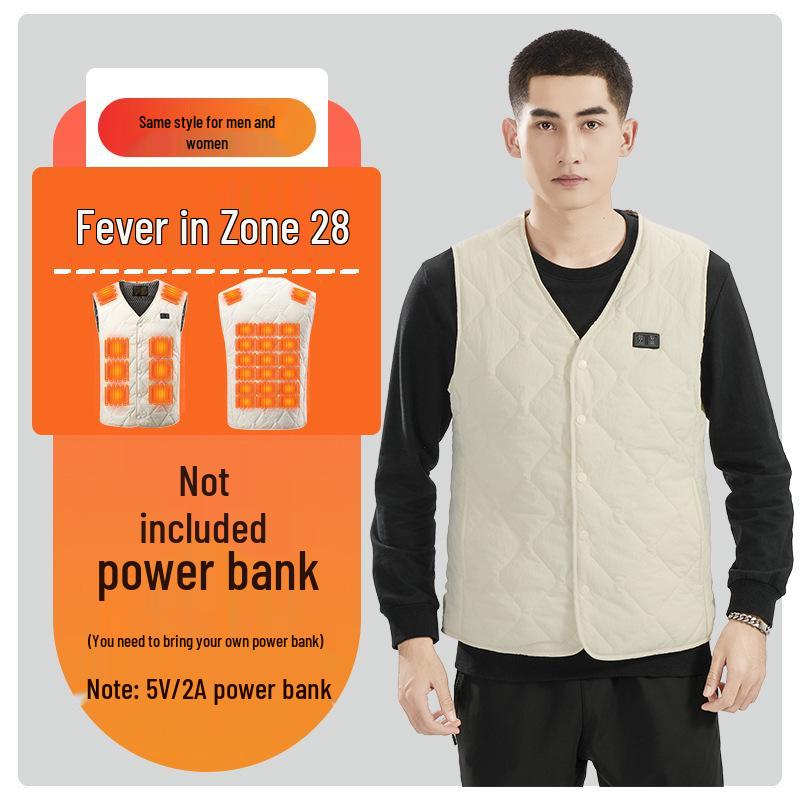 Cross-Border Smart Electric Heating Vest with Temperature Control