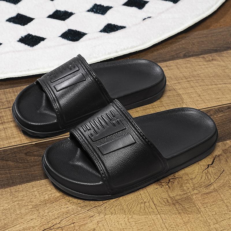 Fashion Men's Slippers Black Slippers Soft EVA Flip Flops for Man House Slipper Summer Beach Outdoor Indoor Soft Soled Pink Slippers