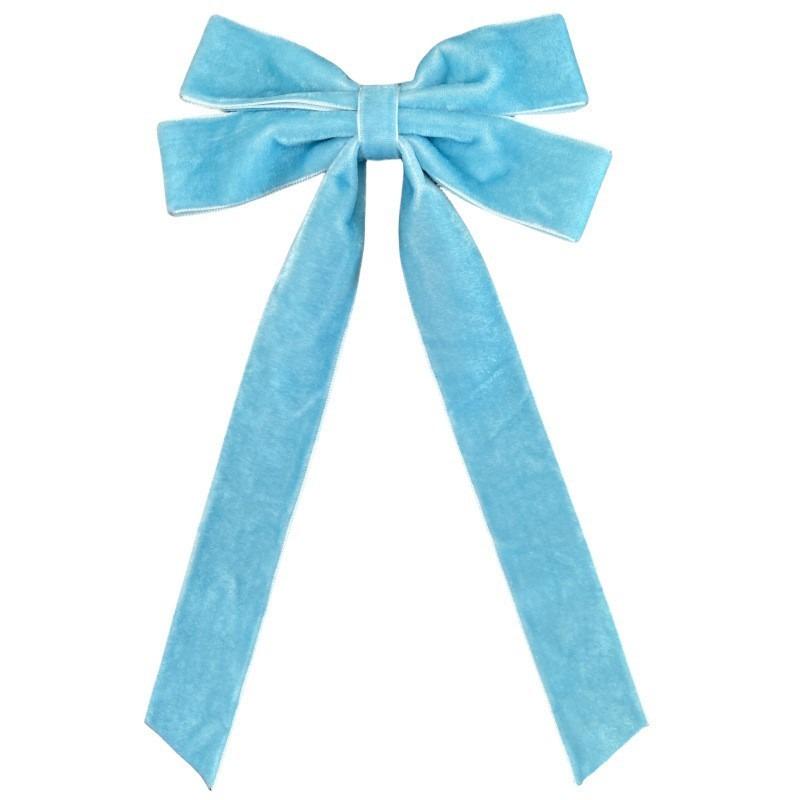 12pcs Wrapping Bows Chrismtas Party Gifts Velvet Christmas Bows Christmas Tree DIY Hanging Ornaments Ribbon Bow Gift