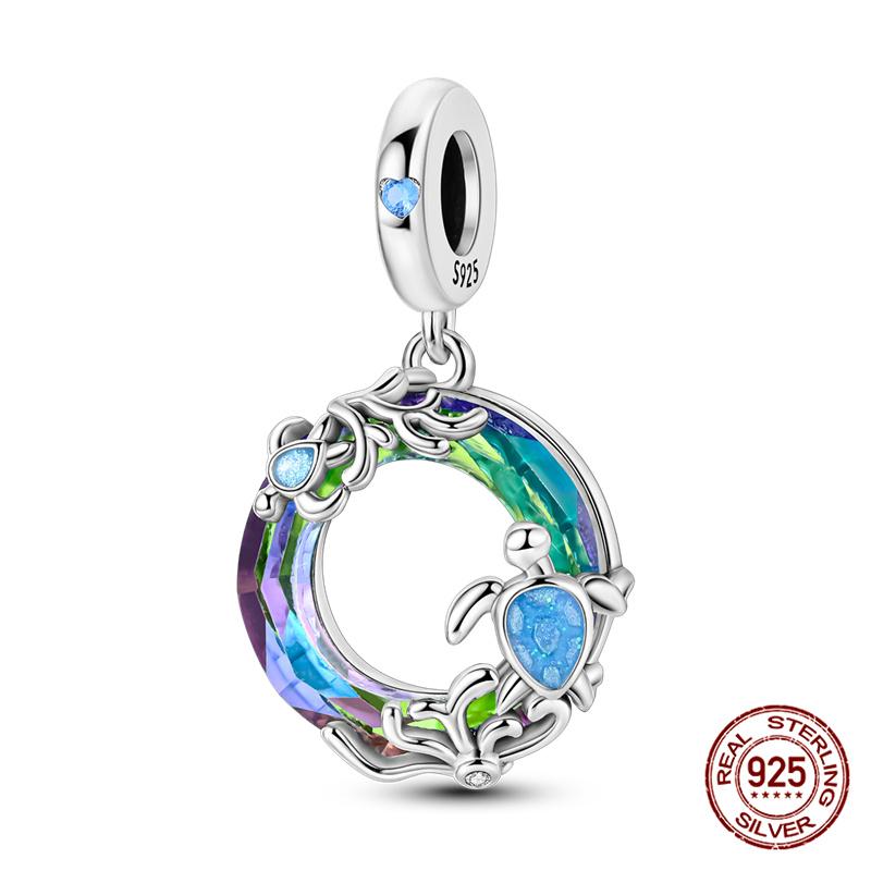 Fit Original 925 Bracelet Magic Star Plate Angel Moon Tree of Life Charms DIY Jewelry Making Women Gift 100% 925 Silver