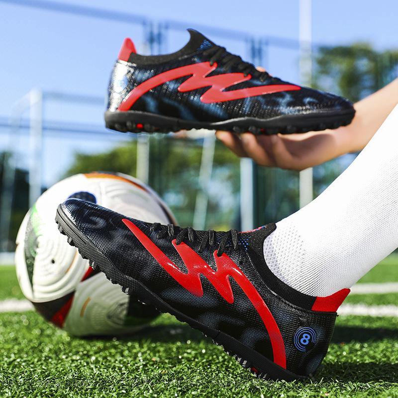 World Cup football shoes men AG long nails TF broken nails adult children student training artificial sports shoes