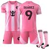 Soccer Uniform Set, Short Sleeve Football Jersey and Shorts Sportswear Kit for Training, Matches and Team Activities