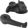 Hood Latch Release Handle and Base Compatible with 2012-2017, 2011-, 201