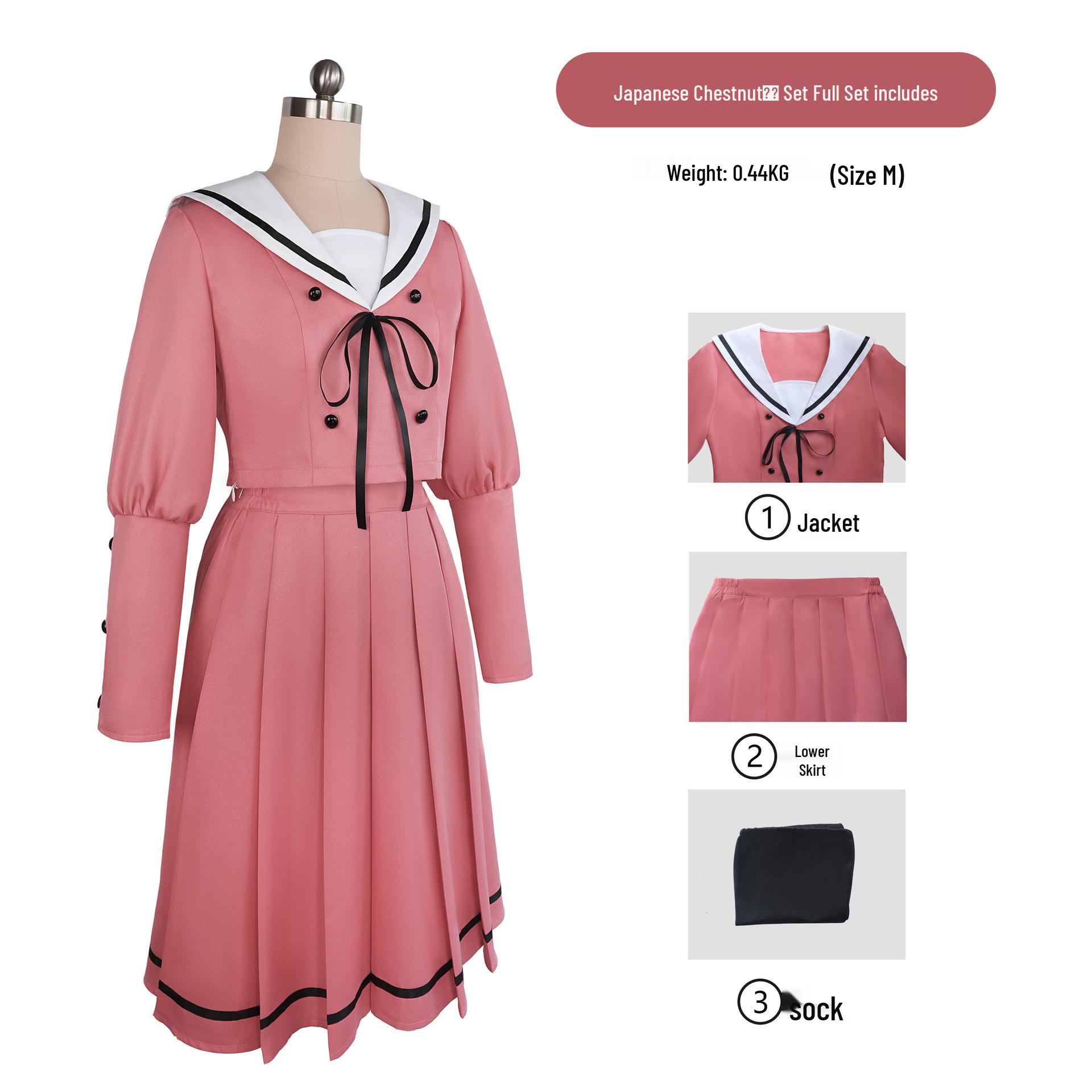 

Костюм для косплея «Благовонный цветок» и аниме-форма JK для школы Курикунико XXL