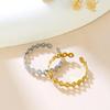Women's Minimalist Open Ring: Japanese Korean Style for Index Finger - Multi-Layered Cold Style