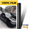 Gloss Black Wrap Vinyl Film Car Interior Wrap Stickers Auto Accessories W/ Tools