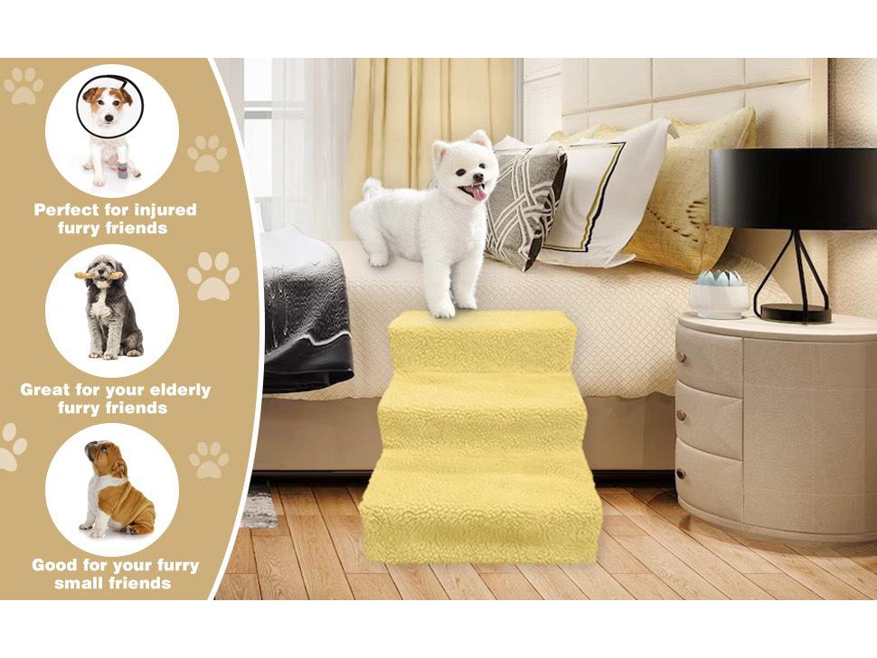 Pet Ladder Multi-Step Dog Stairs for Home