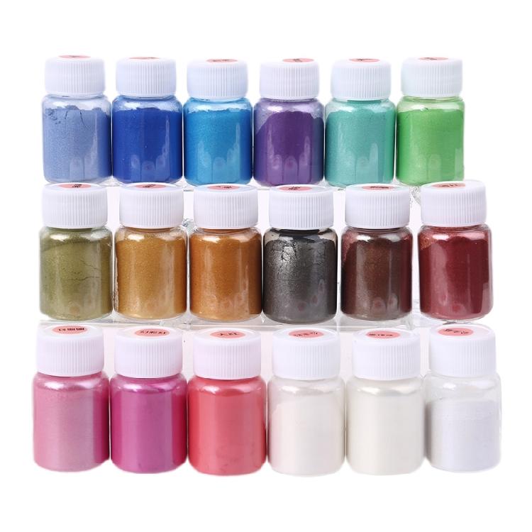 Cosmetic Pearlescent Natural Mica Mineral Powder Epoxy Resin Dye Pearl Powder 1
