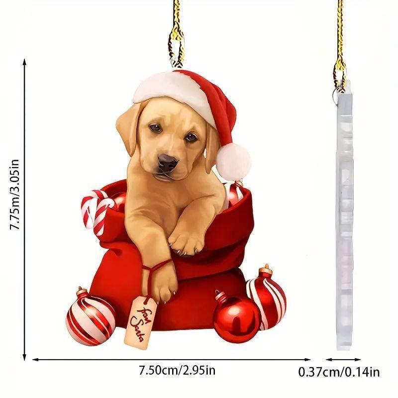 Car Acrylic Stylish Pendant Perfect For Decorative Touch In Vehicles And Trees Holiday