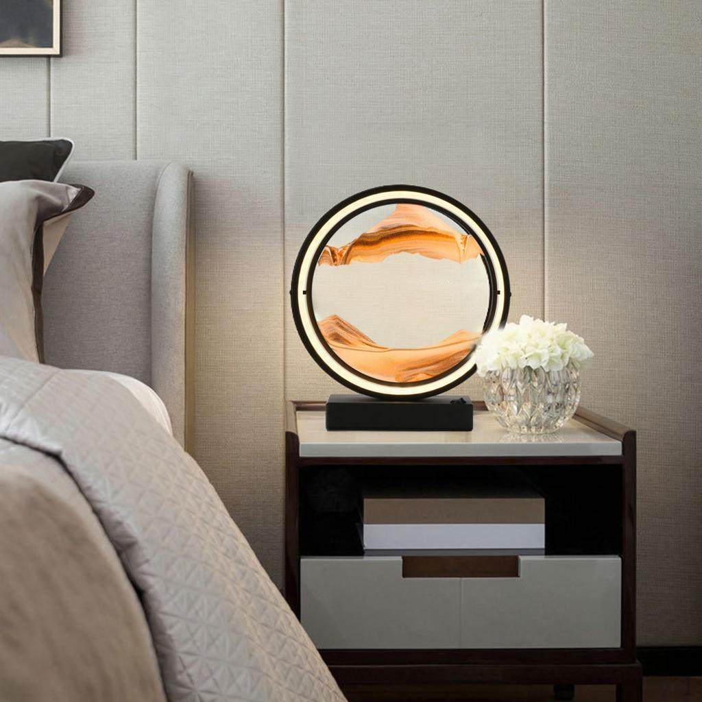Lamp Flowing Night Light for Home Bedroom Decoration