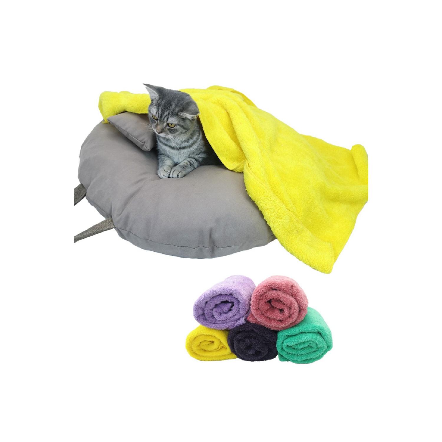 

Плюшевое одеяло для кровати для кошек и собак, подушка для кошек, кошачий домик, коврик для питомника, чехол 90x60 см чистый