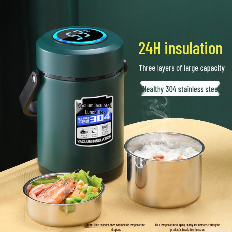 COOKSS Stainless Steel Insulated Lunch Boxes & Food Pots