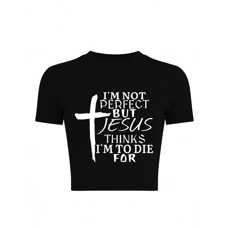 Women' S Printed Short-sleeved T-shirt.