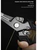 Stainless Steel Fishing Pliers - Multi-Functional Lure & Hook Remover with Split Ring Opener