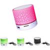 Tragbarer Mini-Bluetooth-Lautsprecher mit LED-Licht, kabelloser Lautsprecher, Geschenk, Auto, Zuhause, Outdoor