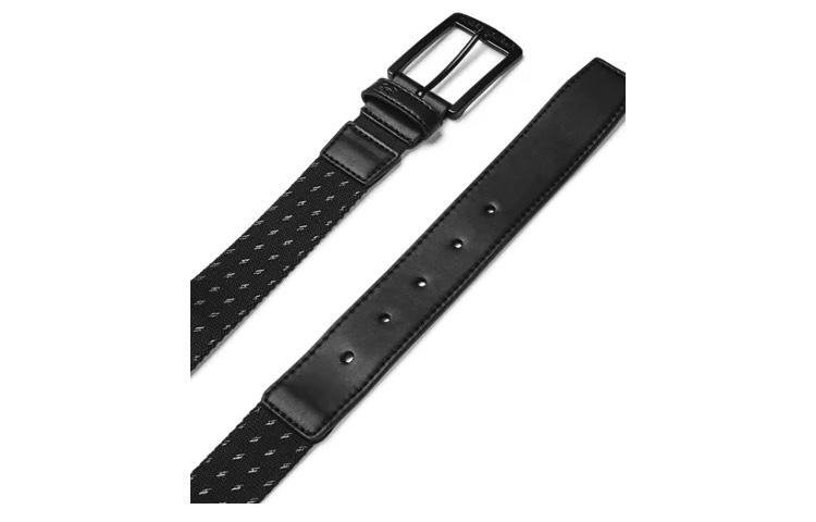 Under Armour Leather Belts Unisex Black 1361570-001 36