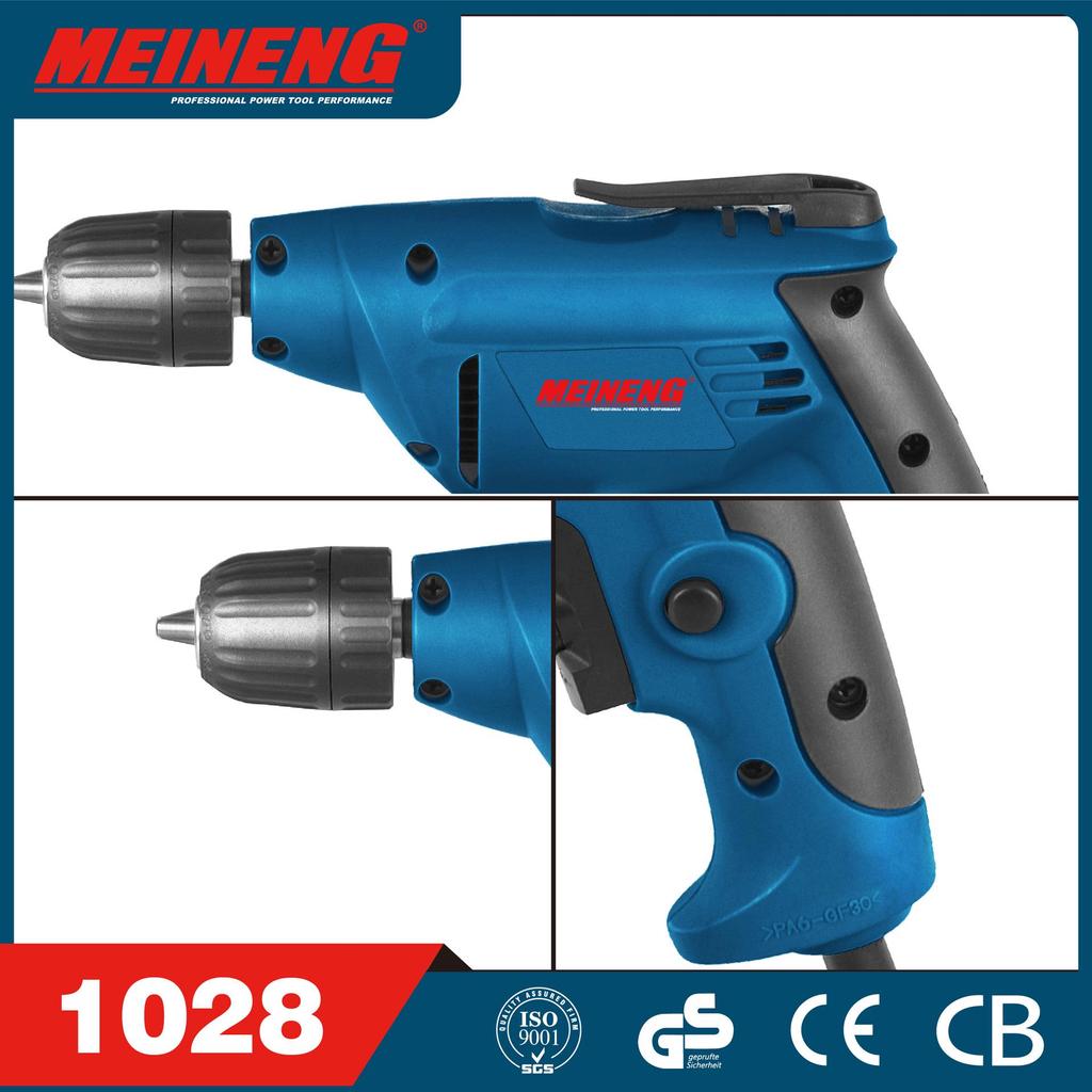 220V 1028 High-Power Industrial Corded Handheld Drill: Super High-Speed, Multifunctional, Strong for Household and Industrial Use